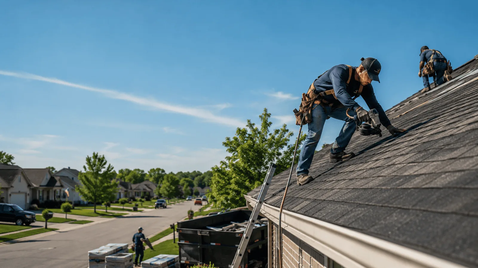 Roof Inspection in Winter, WI